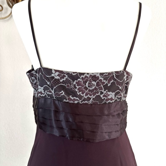 Robbie Bee Brown Spaghetti Strap Sundress Midi - Picture 6 of 8